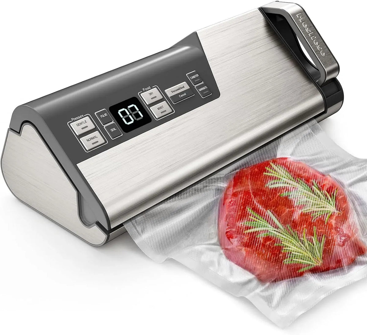 20L/min macchina per sottovuoto alimentare, 140 W, 95kPa, 20 L, Mesliese