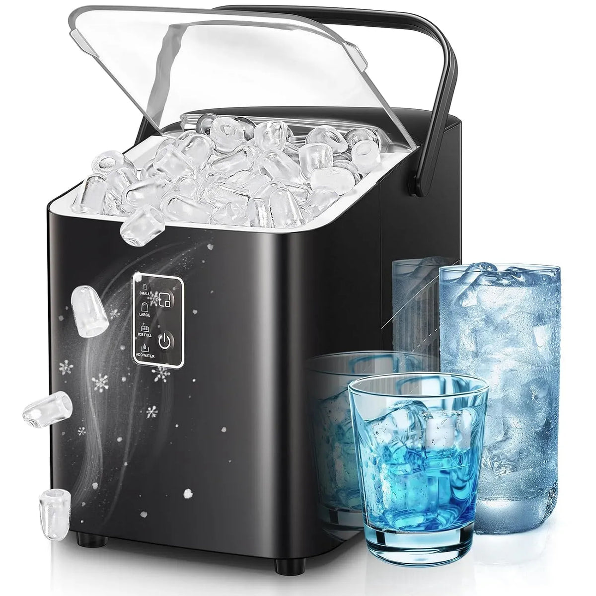 14kg/24h Macchina per il Ghiaccio, 14 kg, 4K UHD, per il Ghiaccio 14kg/24h, FOHERE