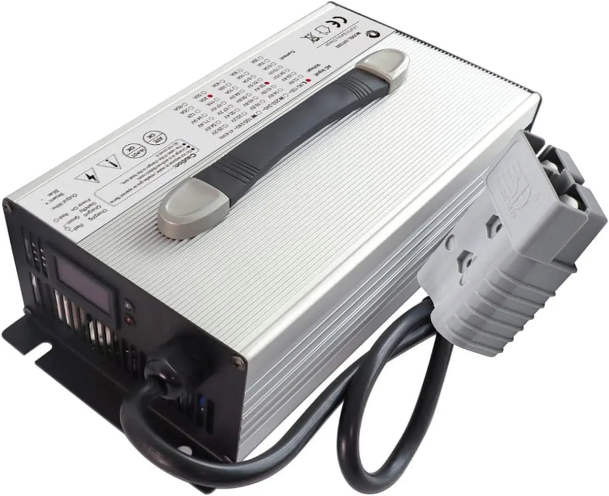 30A Caricabatteria, Carrello, Batterie, macchina spazzatrice per pavimenti, 36 V, display LCD