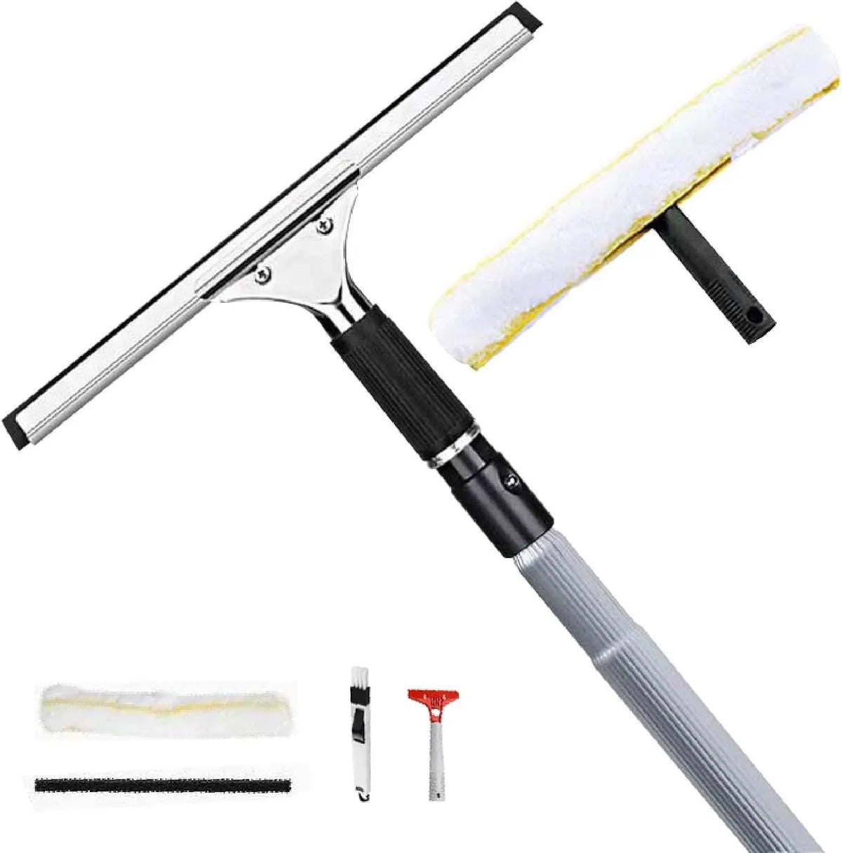 8.5m Lavavetri, Tapis, pulitore elettrico per vetri, 35cm, 8.5 m, 35 cm, professionale, vetro, per Pareti di Vetro Bagno