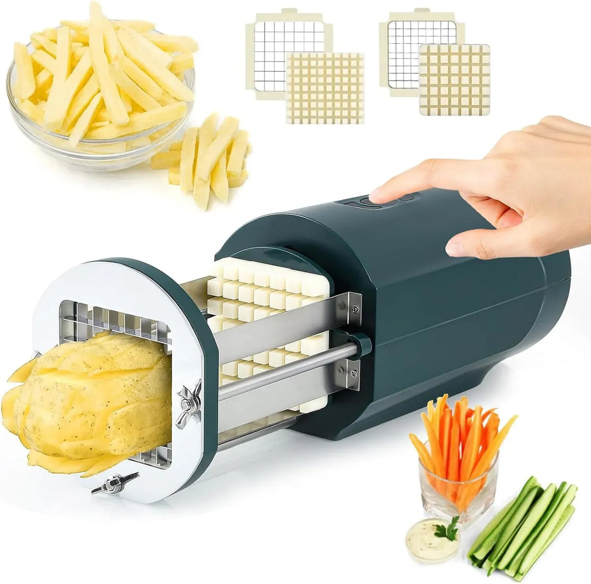 Affettatrice, affettatrice per alimenti, 9x9 mm